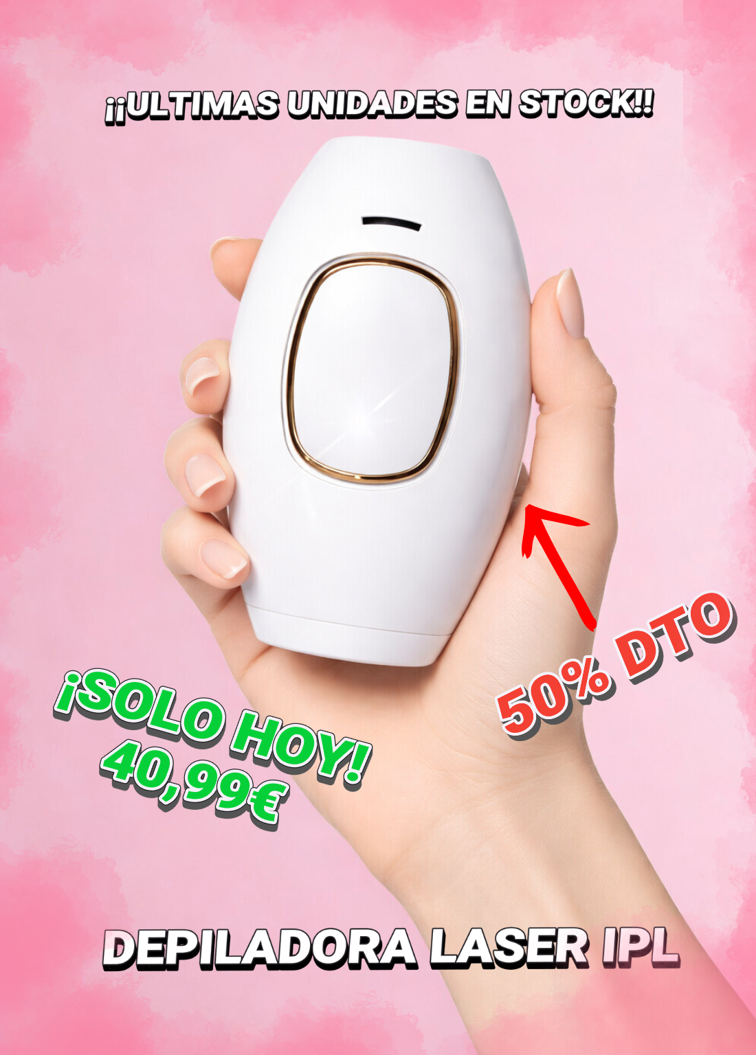 Depiladora Laser IPL✔